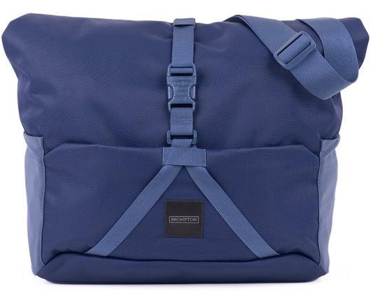 Brompton Roll Top Bag Medium with Frame  - Navy