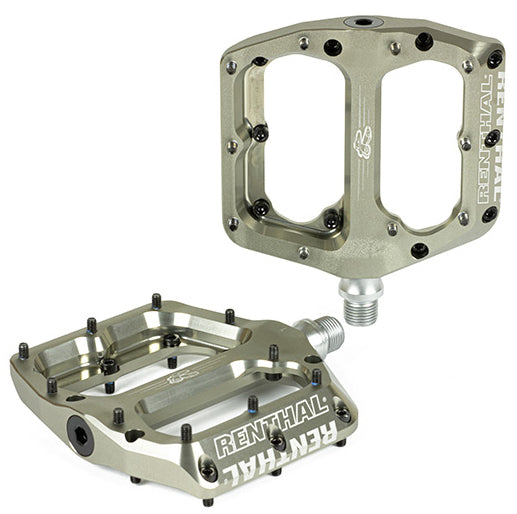 Renthal Revo-F Flat Pedals - Gold