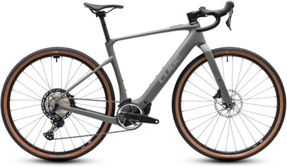 Cube Nuroad Hybrid C:62 Race 400X Electric Gravel Bike - Old Grey