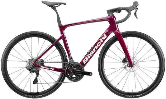 Bianchi Infinito 105 Carbon Road Bike 2026 - Red Ruby