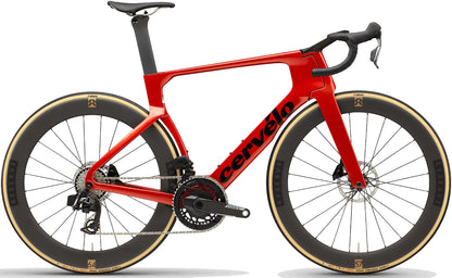 Cervelo S5 Force AXS Carbon Road Bike - Carnelian