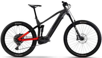 Haibike ALLMTN 4 Electric Full Suspension Mountain Bike 2026 - Glossy Silver