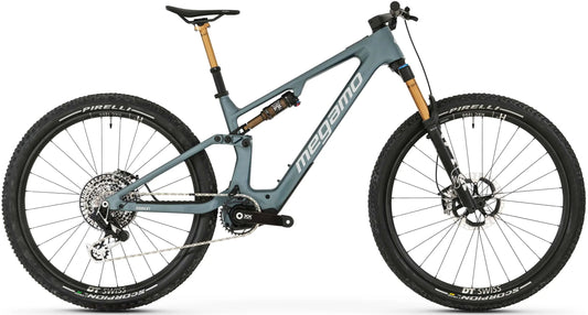 Megamo Reason AIR CRB 00 Carbon Full Suspension Electric Bike 2026 - Blue