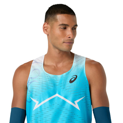Asics MetaSpeed Mens Running Vest - Blue