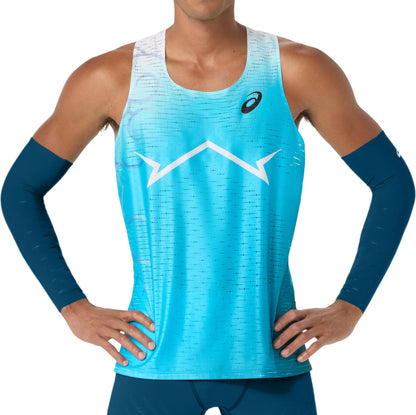 Asics MetaSpeed Mens Running Vest - Blue