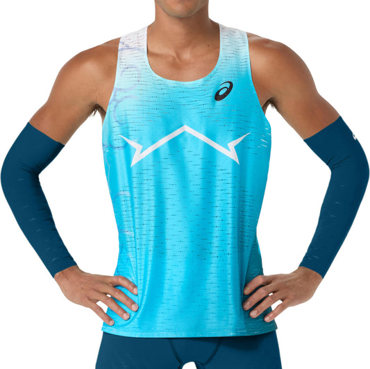 Asics MetaSpeed Mens Running Vest - Blue