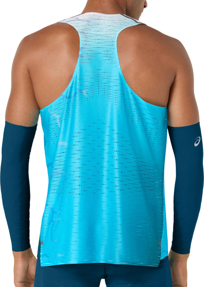 Asics MetaSpeed Mens Running Vest - Blue
