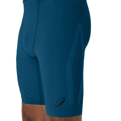 Asics MetaSpeed Mens Short Running Tights - Blue