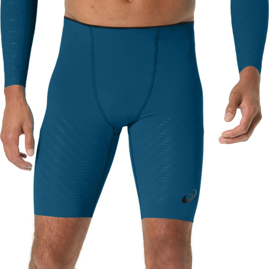 Asics MetaSpeed Mens Short Running Tights - Blue