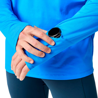 Brooks Dash 3.0 Half Zip Long Sleeve Mens Running Top - Blue