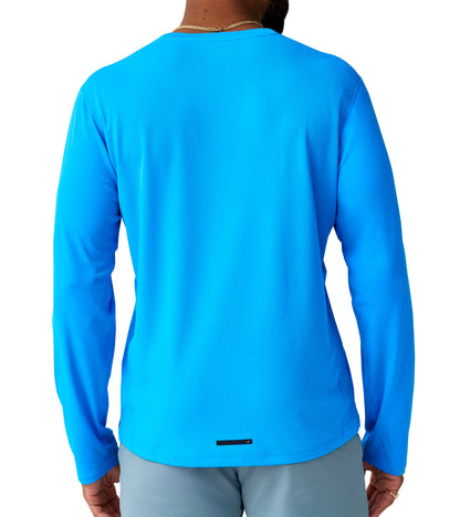 Brooks Dash Long Sleeve Mens Running Top - Blue