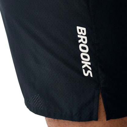 Brooks Dash Cooling Mens Running Shorts - Black