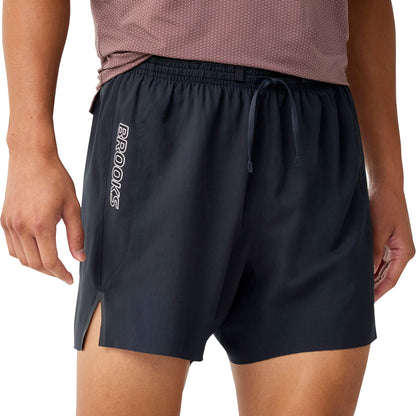 Brooks Cascadia 2 in 1 Mens Running Shorts - Black