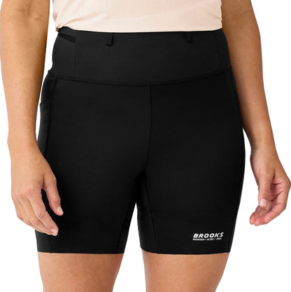 Brooks Cascadia Womens Short Running Tights - Black