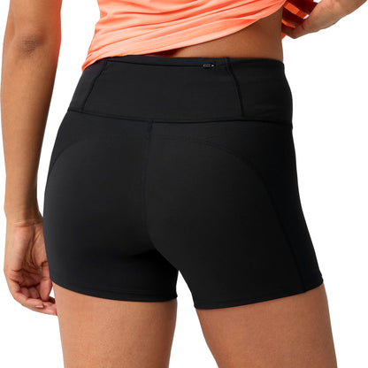 Brooks Dash Cooling Womens Short Running Tights - Black