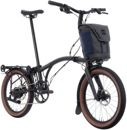 Brompton Electric G Line V2 with Roller Frame 4 Speed Folding Bike - Space Black