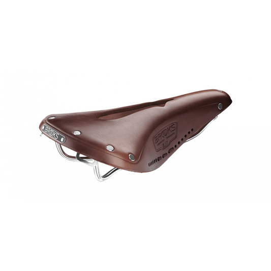 Brooks England B17 Standard Carved Leather Saddle - Brown