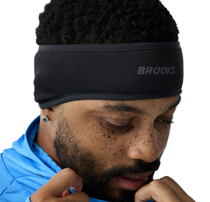 Brooks Momentum Thermal Running Headband - Black