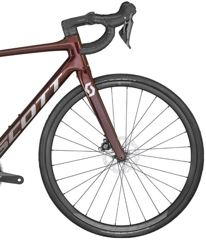Scott Addict 30 Carbon Road Bike 2024 - Black & Red