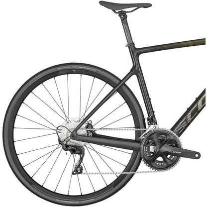 Scott Addict 30 Carbon Road Bike 2024 - Black & Yellow