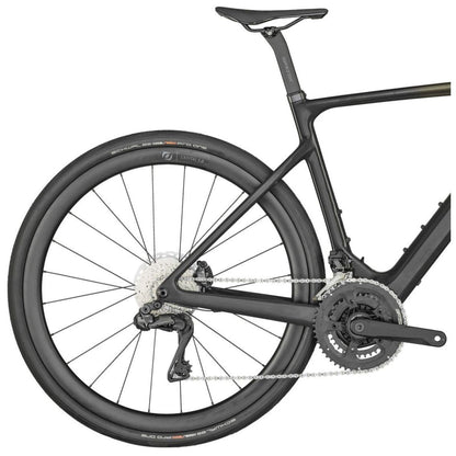 Scott Solace eRide 20 Electric Carbon Road Bike 2023 - Black & Green