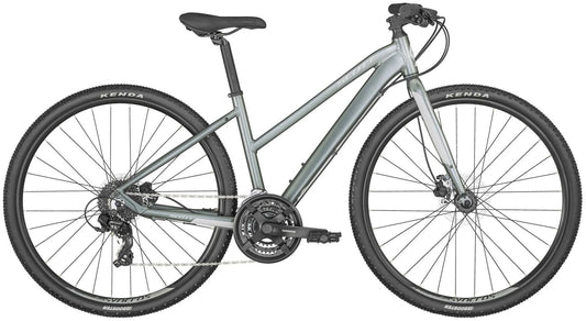 Scott Sub Cross 50 Womens Hybrid Bike 2024 - Silver