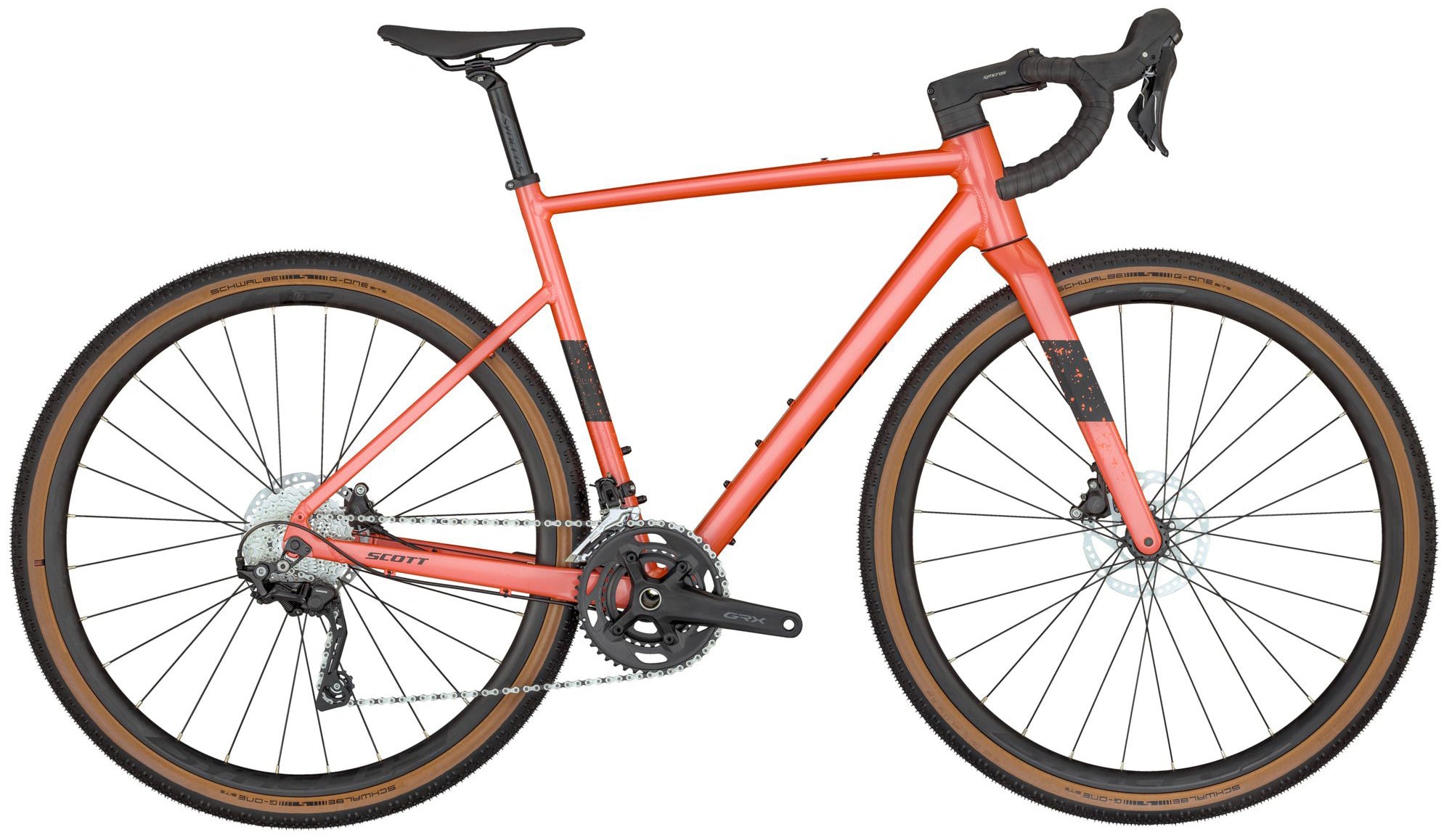 Scott Speedster Gravel 40 Gravel Bike 2024 Orange Start Fitness