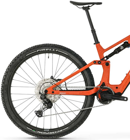 Megamo Reason AIR CRB 10 Carbon Full Suspension Electric Bike 2026 - Orange