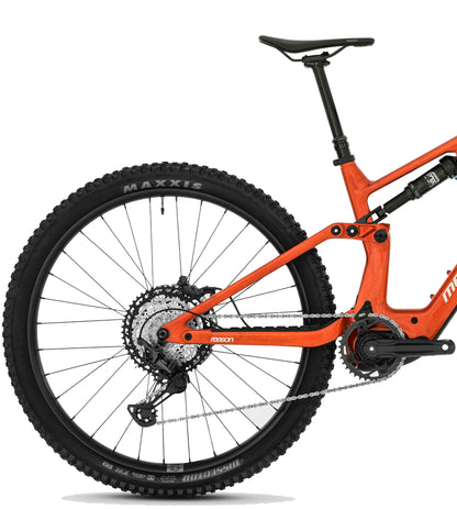 Megamo Reason AIR CRB 07 Full Suspension Electric Bike 2027 - Amber Orange