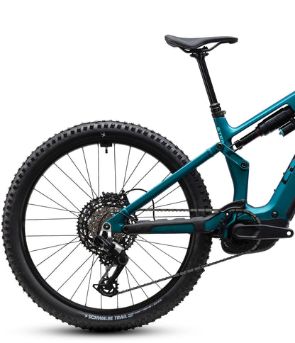 Cube Stereo Hybrid One77 HPC Race 800 Carbon Electric Full Suspension Mountain Bike 2027 - Metallic Petrol