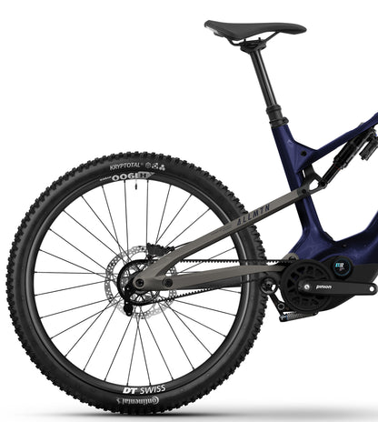 Haibike ALLMTN CF 10 TRN/IQ Full Suspension Electric Mountain Bike 2026 - Midnight Blue