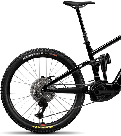 Santa Cruz Vala AL MX Deore 7200 Electric Full Suspension Mountain Bike 2027 - Gloss Black