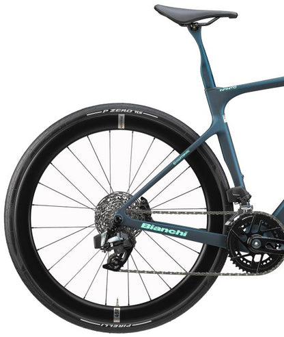 Bianchi Infinito Pro Road Bike 2027 - Petrolio Celeste