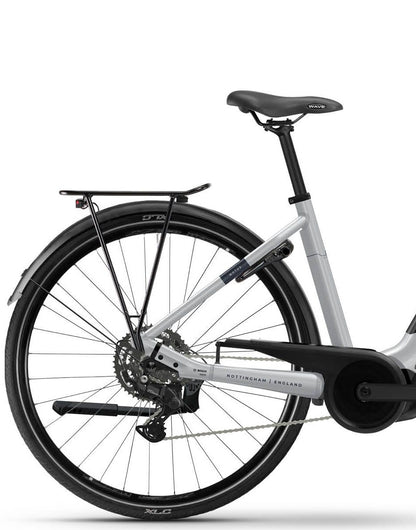 Raleigh Motus Low-Step Electric Hybrid Bike 2026 - Sparkling Gloss White