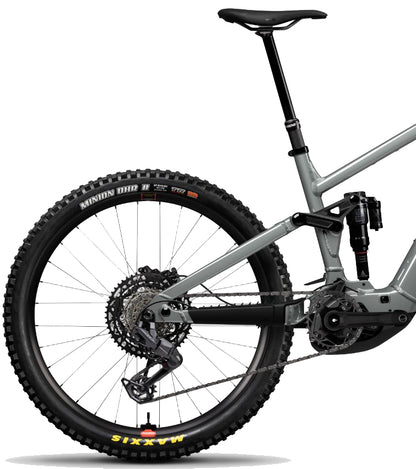 Santa Cruz Vala MX AL 70 Electric Mountain Bike 2026 - Gloss Lunar Grey