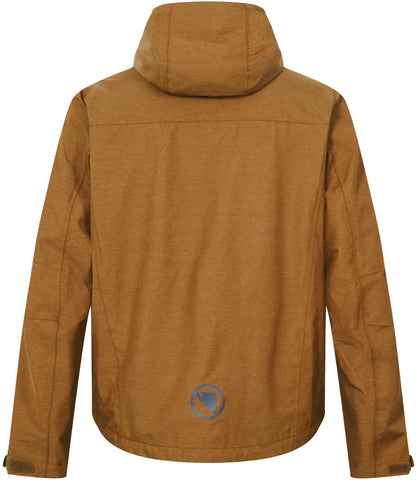Endura Hummvee Waterproof Hooded Mens Cycling Jacket - Bronze