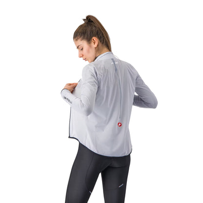 Castelli Squall Shell Womens Cycling Jacket - White