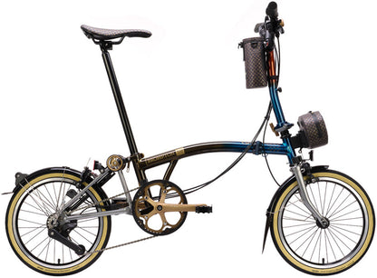 Brompton C Line 1975 Edition M 12-Speed Limited Edition Folding Bike - Thermal Fade Lacquer