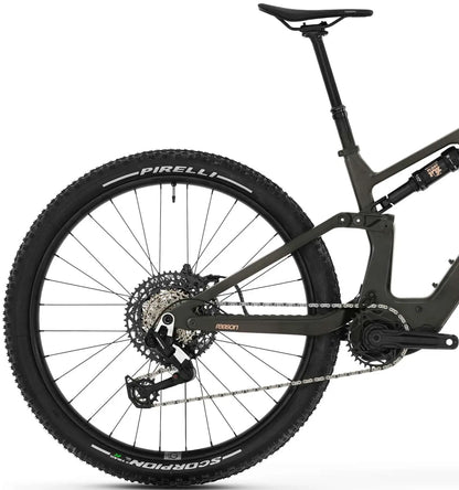 Megamo Reason AIR CRB 08 Carbon Full Suspension Electric Bike 2026 - Black