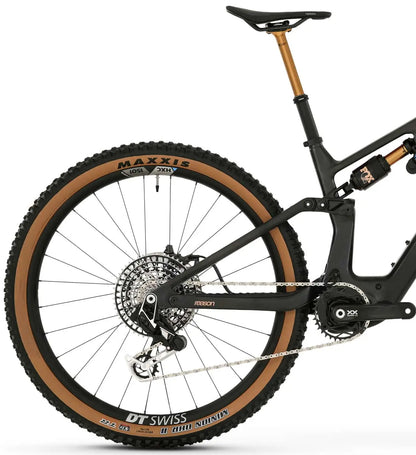 Megamo Reason CRB 01 Carbon Full Suspension Electric Bike 2026 - Black