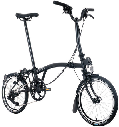 Brompton C Line 4-Speed Folding Bike - Matt Black