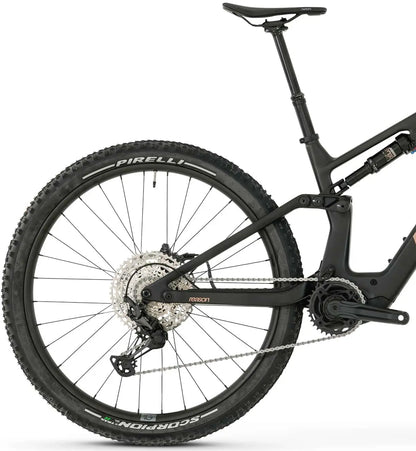 Megamo Reason AIR CRB 10 Carbon Full Suspension Electric Bike 2026 - Black