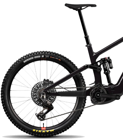 Santa Cruz Bullit 4 C MX 90 Carbon Electric Full Suspension Mountain Bike 2026 - Gloss Black