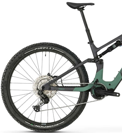 Megamo Reason AIR AL 15 Full Suspension Electric Bike 2026 - Green