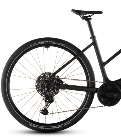 Cube Editor Hybrid Pro 400X Trapeze Electric Hybrid Bike 2026 - Coal