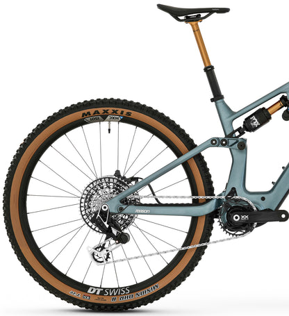 Megamo Reason CRB 01 Carbon Full Suspension Electric Bike 2026 - Blue