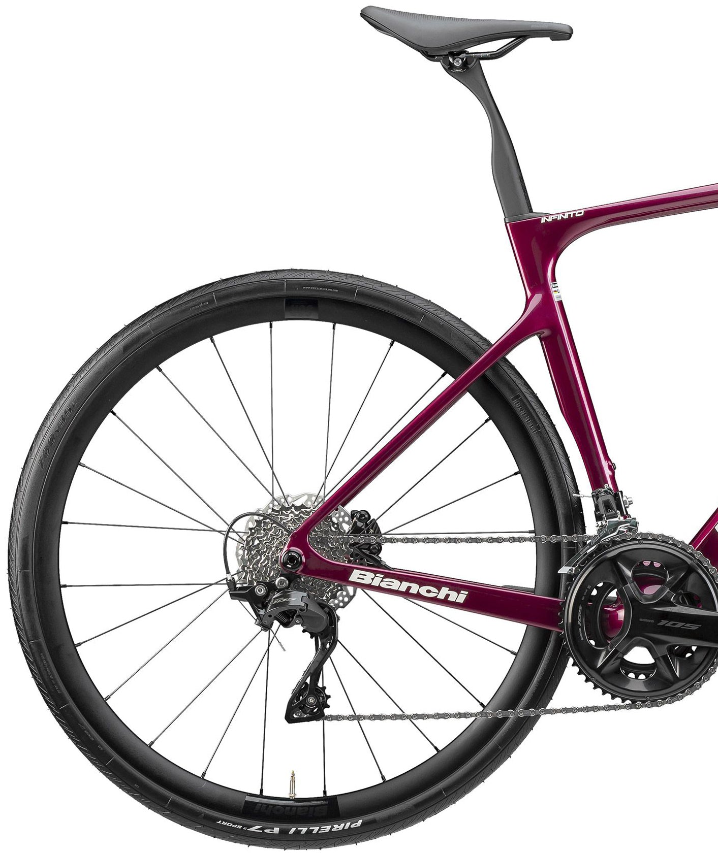bianchi bicycle red Bianchi Infinito 105 Carbon Road Bike 2026
