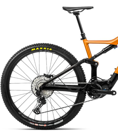 Orbea Rise H30 Electric Mountain Bike 2022 - Orange & Black