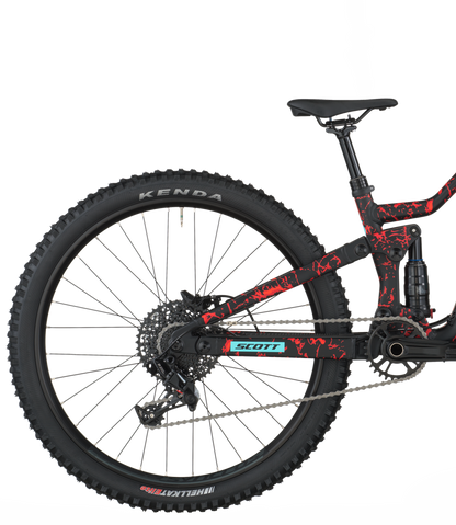 Scott Ransom 600 Kids Full Suspension Mountain Bike 2026 - Black