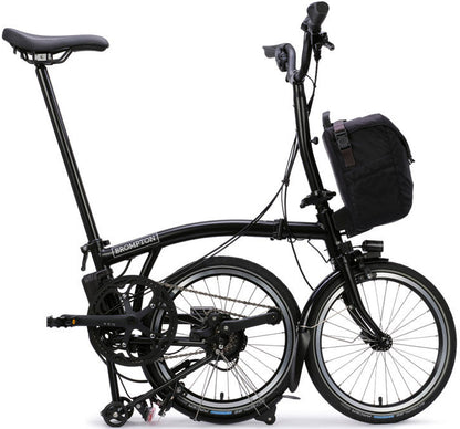 Brompton C Line eMotiq 4-Speed Electric Folding Bike - Matt Black